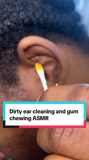 Deep ear cleaning and removing dirty ear wax from a client with soft whispers and gum chewing ASMR #tiktoknews #tiktoker #tiktokviral #asmr #fyp #viralvideos #emotional #words #hair #nails #content #asmrtriggers #asmrtiktoks #cleansingtips #uktiktok #uk #useful #musica #Relationship #yourpage #you #me #grow #success #livestreaming