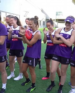 11K views · 282 reactions | They call her Mitts. (when Gabby gets sent fanmail ) | Fremantle Dockers | Facebook