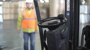 Concentrated Adult Forklift Driver White Hardhat Stock Footage Video (100% Royalty-free) 1021118845 | Shutterstock