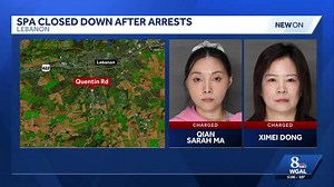 Two women are facing charges after authorities said they uncovered an illegal sex operation inside a Lebanon County spa