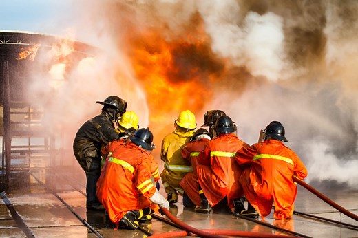 Training foams for firefighting training exercises - BIOEX