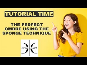 Nail Art Tutorial - Perfect Ombre using the Sponge Technique