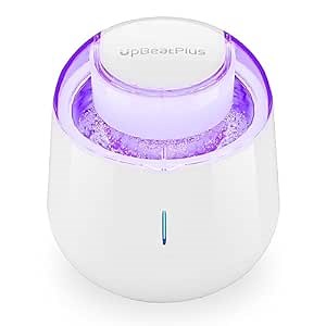 Ultrasonic UV Cleaner for Dentures, 180mL 42000HZ 360° Deep Cleaning, Automatic Cleaning, Anti-UV Protection Ultrasonic Dental Cleaner for Retainer, Mouth Guard, Invisalign, Aligner, Jewerly Etc.