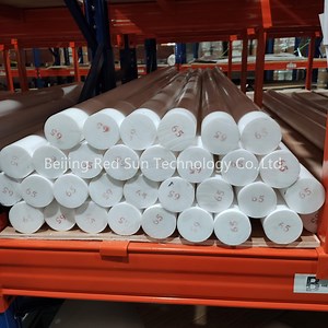 Virgin PTFE Extruded Rod Superior Electrical Insulation for High-Temp Applications