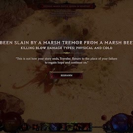 ⚰️ RIP ⚰️ Losing a hardcore character usually results in a good story. Share your story, or clip in the comments! #LastEpoch #ARPG | Last Epoch