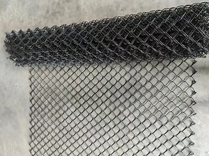 [Hot Item] Green PVC Coated Chain Link Fence Wire Mesh Fence