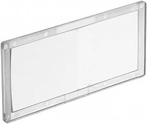 Jackson Safety Welding Magnifier (Cheater Lens) Plate, 2.25 Diopter, Polycarbonate, Clear, 16065