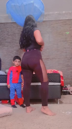 Fun Family Moments: Spider-Man Costume Playtime