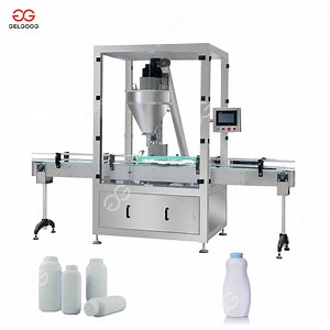 [Hot Item] Bottle Powder Filling Machine with Auger Talcum Powder Filling Machine