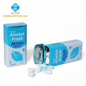 [Hot Item] Always Fresh Mints 35gram Dispenser Tin Can with Mints Peppermint Flavors Sugar Free Candy