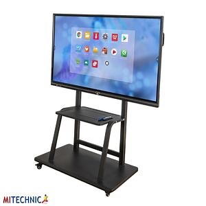 [Hot Item] LED Monitor 3840*2160 4K Finger Touch Interactive Whiteboard Meeting Interactive Flat Panel Teaching Smart Board 65, 75, 85, 86, 98 Touch Drawing China Factory