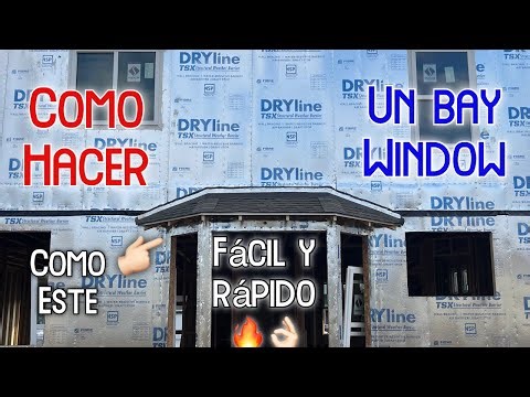 COMO hacer un BAY WINDOW con SHINGLES