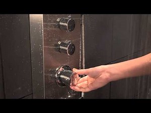 Fresca Verona Stainless Steel Thermostatic Shower Massage Panel