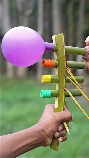 Color Tube Bamboo Toy with Popping Sound | DIY Eco Fun Tool Trending in Europe