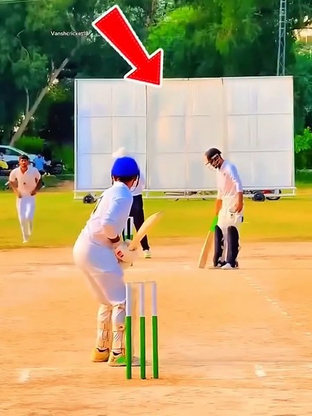 Batsman के सामने ये white and black पर्दे क्यों लगाए जाते हैं...🤔❓ #shorts #cricket #ipl