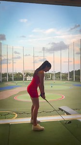 Practicing #golf can be relaxing and fun. Change the scenery- It helps change my mindset. What percentage do you think our mindset plays in our golf game? | Fit Golfer Girl
