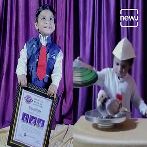 31K views · 1.9K reactions | రికార్డులు సృష్టిస్తున్న రెండేళ్ల బుల్లి మేజీషియన్... | తెలుగు NEWJ | Facebook