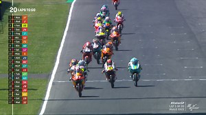 The 2021 #Moto3 #ItalianGP will always be remembered as we raced in Jason Dupasquier’s honour As the lights went out, the lightweight class got underway in his memory ❤️ #JA50N | MotoGP