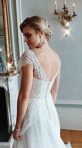 N E W ⭐ This all-out-sparkle tulle gown really ramps up the romantic vibes! ⭐ We can't get enough crystal embellishments and floaty tulle. Just beautiful. This gown is True Bride StyleW313 new for Spring 2019 and in stores across the UK & Ireland now | True Bride