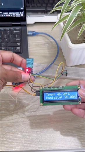 Arduino temperature project #arduino #temperaturesensor #project