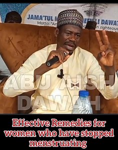 125K views · 2.4K reactions | Itọju fún Obìnrin tí nkan Osu Dede Stop fun Asheikh Musharaf Aderogba | Abu Aish DAWAH | Facebook