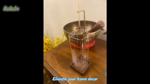 Incense Holder, Modern Upside Down Incense Burner with Glass Ashes Collector, Incense Sticks Holder for Yoga Zen Meditation Home Decor