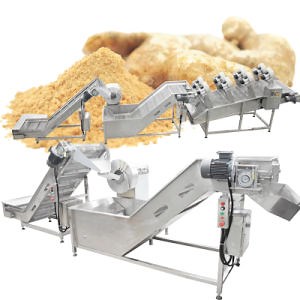 [Hot Item] Big Capacity Ginger Powder Spice Food Grinding Processing Machine Turmeric Grinder Machine Ginger Powder Making Machine