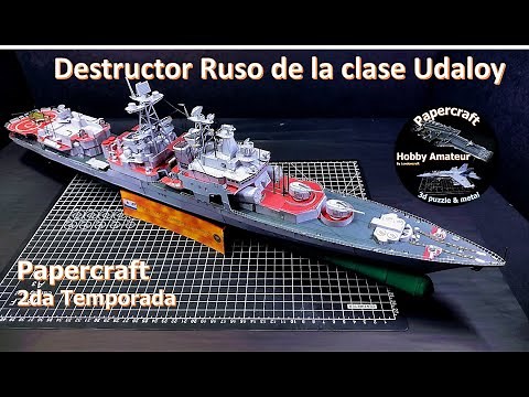 Destructor Ruso de la clase Udaloy, Papercraft Season 2