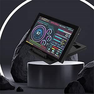 Computer Temperature Monitor, 5in USB Mini Screen, PC Sensor Panel Dynamic Display, CPU GPU Data Monitor, for Raspberry Linux