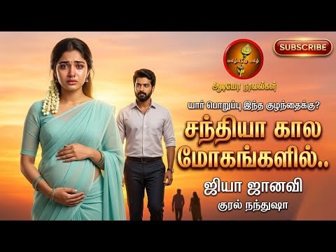 சந்தியா கால மோகங்களில் | Jiya Janavi | Tamil Audio Novels|Romantic |tamil novels audiobooks|romantic