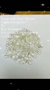 Moonstones different sizes and shapes 8x6 16.00 each #moonstone#mystic#gems#gemstone | Salamander Gems Bespoke jewellers