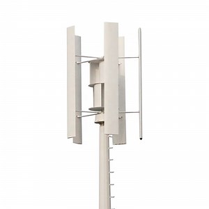 [Hot Item] Marine Home Solar Wind Hybrid Generator System 20kw Vertical Axis Wind Turbine