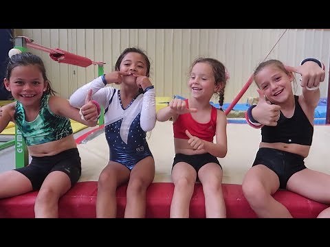GYMNASTIQUE : ROSE, MELYNA, MIMI ET ISA ATTENDENT VOS VIDEOS !!! ♥