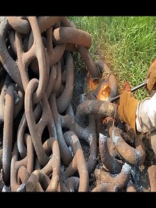 931K views · 11K reactions | Unbeatable Factory Process of Recycling Ship Anchor Chain and Manufacturing Truck Axle. | Craft Idea | Facebook