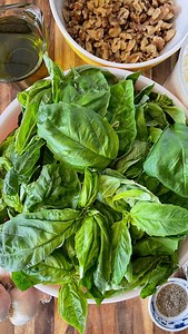 24K views · 80 reactions | HOMEMADE BASIL PESTO  The pesto I used...