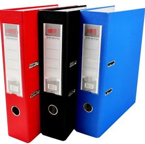 [Hot Item] Wholesale A4 FC Lever Arch File 2 Ring Binder PP Plastic Clip File Doucument Folder