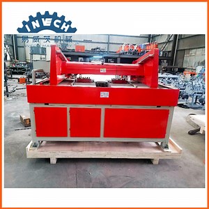 [Hot Item] Advanced Wood Pallet Grooving and Notching Machine for Timbers