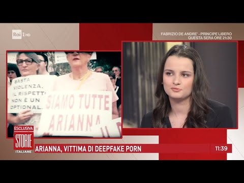 L'appello di Arianna, vittima di deepfake porn: "Denunciate sempre" - Storie italiane 18/02/2026