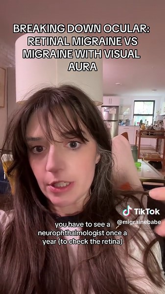 #stitch with @Rain ocular migraine is such a messy term bc people use it to mean two different types of migraine that have similar visual symptoms. But here’s the breakdown. Well, a foggy breakdown. My head is cranking & the brain fog is real thick. But I hope this helps you understand it a bit more! #ChronicMigraine #migraine #MigraineRelief #MigraineAwareness #MigraineLife