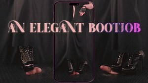 An Elegant Bootjob in B**** High Heels (Vertical Version) - Tamystarly - C*** B**** Crush Trample, CBT, Trampling, Shoejob, Stomping | Clips4sale