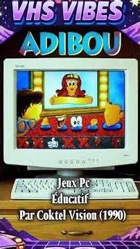 Adibou Jeux Pc Par Coktel Vision (1990)🖱 #nostalgie #quebec #2000s #souvenir #adibou