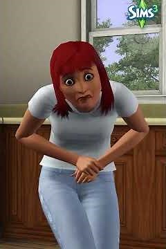 Sims Peeing Their Pants - Sims 1 vs Sims 2 vs Sims 3 vs Sims 4