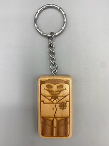 JOKER- Custom Maple Wood Keychain - Etsy
