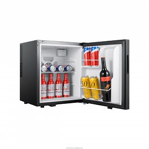 [Hot Item] Portable Mini Bar Fridge Cosmetic Foaming Door Refrigerator for Hotels