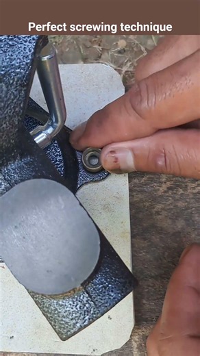 Perfect screwing technique