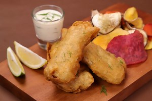 Beer Battered Fish And Chips | Online Recipe | The Maya Kitchen