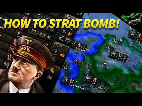 How to Strategic Bomb and Counter it (HOI4 and Hearts of iron Tutorial)