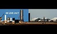 Mix of 2 videos from youtube : LabPadre_Boca_Chica_Spacex