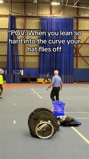 Track Athletes Showcase Incredible Skill on the Curve