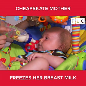 A mother goes to extreme lengths to maximise her milk supply by freezing and reusing her breast milk. #ExtremeCheapskates | TLC Australia